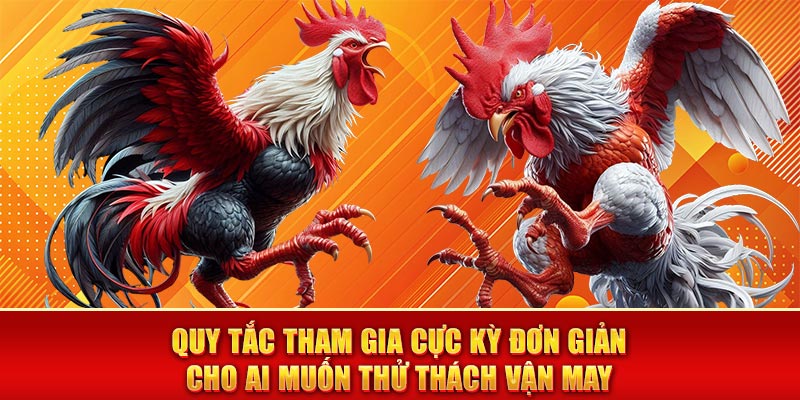 Quy tắc tham gia cực kỳ đơn giản cho ai muốn thử thách vận may